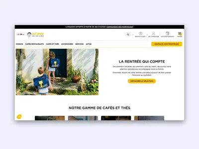 Formulaire de mandat de prélèvement SEPA de Café Joyeux affiché sur un ordinateur portable et un téléphone