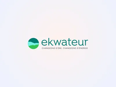 Le site d'Ekwateur, fournisseur d'électricité et de gaz renouvelables, affiché sur un ordinateur portable