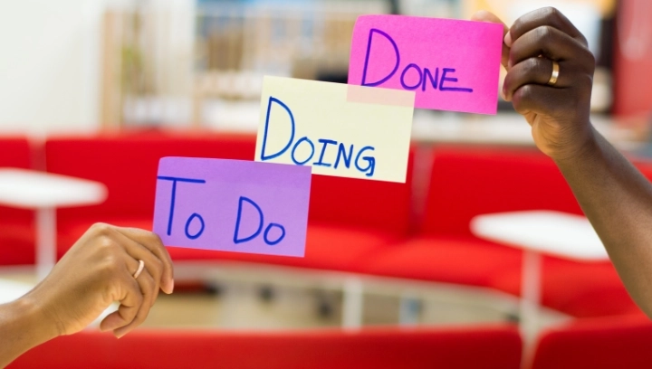 Illustration de Mieux gérer avec Agile